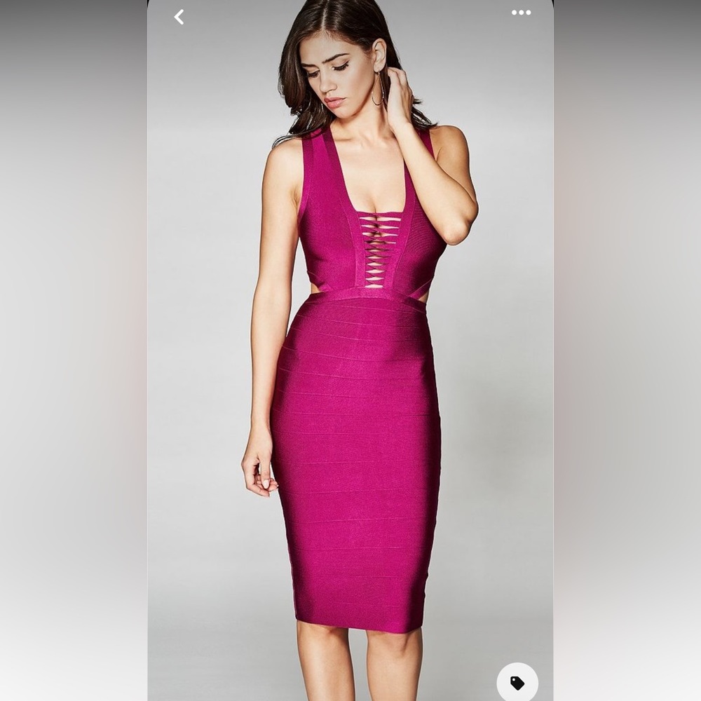 Marciano Madeline bandage dress